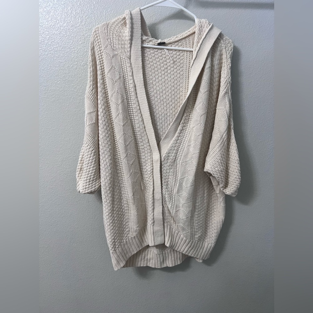 Free People Oversized Cardigan Sweater Medium - Picture 5 of 7